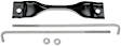 60349 Battery Hold Down - Black, Aluminum, Direct Fit, Sold Individually