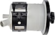 603-5106 HD Solutions Series Power Steering Reservoir - Black and White, Direct Fit, Sold Individually