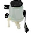 OE Solutions Series Power Steering Reservoir - Gray and white, Direct Fit, Sold individually