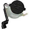 OE Solutions Series Power Steering Reservoir - Gray and white, Direct Fit, Sold individually
