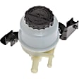603-678 OE Solutions Series Power Steering Reservoir - Gray and white, Direct Fit, Sold individually