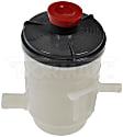 603-684 OE Solutions Series Power Steering Reservoir - Matte White, Gray, and Red, Direct Fit, Sold individually