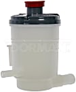 603-684 OE Solutions Series Power Steering Reservoir - Matte White, Gray, and Red, Direct Fit, Sold individually
