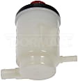 603-684 OE Solutions Series Power Steering Reservoir - Matte White, Gray, and Red, Direct Fit, Sold individually
