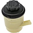 603-698 OE Solutions Series Power Steering Reservoir - Black and White, Direct Fit, Sold individually
