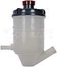 603-709 OE Solutions Series Power Steering Reservoir - Matte White, Gray, and Red, Direct Fit, Sold individually