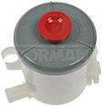 603-714 OE Solutions Series Power Steering Reservoir - Matte White, Gray, and Red, Direct Fit, Sold individually