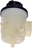 603-716 OE Solutions Series Power Steering Reservoir - Black and White, Direct Fit, Sold individually