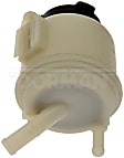 603-825 OE Solutions Series Power Steering Reservoir - Black and White, Direct Fit, Sold individually