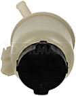 603-825 OE Solutions Series Power Steering Reservoir - Black and White, Direct Fit, Sold individually