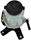 603-828 OE Solutions Series Power Steering Reservoir - Black, Blue, and White, Direct Fit, Sold individually