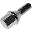 610-632.1 AutoGrade Series Conical Lug Nut - Chrome, Steel, Hex, M12-1.25 Direct Fit, Sold Individually