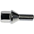 610-632.1 AutoGrade Series Conical Lug Nut - Chrome, Steel, Hex, M12-1.25 Direct Fit, Sold Individually