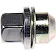 611-233 AutoGrade Series Conical Lug Nut - Natural, Steel, Dometop Capped Nut, M14-1.5 Direct Fit, Set of 5