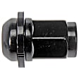 611-252.1 AutoGrade Series Radius Lug Nut - Black, Steel, Acorn, M12-1.50 Direct Fit, Sold Individually