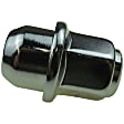 611-306.1 AutoGrade Series Lug Nut - Chrome, Steel, Dometop Capped Nut, M12-1.50 Direct Fit, Sold Individually