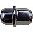 611-306.1 AutoGrade Series Lug Nut - Chrome, Steel, Dometop Capped Nut, M12-1.50 Direct Fit, Sold Individually