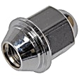 611-315.1 AutoGrade Series Lug Nut - Chrome, Steel, Acorn, M12-1.5 Direct Fit, Sold individually