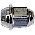611-315.1 AutoGrade Series Lug Nut - Chrome, Steel, Acorn, M12-1.5 Direct Fit, Sold individually