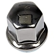 611-330 AutoGrade Series Lug Nut - Natural, Steel, Dometop Capped Nut, M14-1.50 Direct Fit, Sold Individually