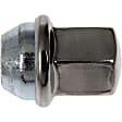 611-330 AutoGrade Series Lug Nut - Natural, Steel, Dometop Capped Nut, M14-1.50 Direct Fit, Sold Individually