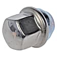 611-331.1 AutoGrade Series Conical Lug Nut - Natural, Steel, Dometop Capped Nut, M14-1.5 Direct Fit, Sold Individually
