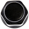 611-347 AutoGrade Series Radius Lug Nut - Black, Steel, Hex, M14-1.5 Direct Fit, Set of 10