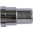 611-632 AutoGrade Series Lug Nut Cover - Chrome, Plastic, Direct Fit, Set of 5