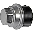 611-639 AutoGrade Series Lug Nut Cover - Chrome, Steel, Direct Fit, Set of 5