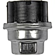 611-639 AutoGrade Series Lug Nut Cover - Chrome, Steel, Direct Fit, Set of 5