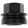 611-931 AutoGrade Series Lug Nut - Zinc Plated, Carbon Steel, Flat, M14-1.5 Direct Fit, Sold individually