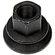 611-936.1 Lug Nut - Black, Steel, Flanged Nut, M14-1.5 Direct Fit, Sold Individually
