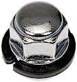 611-937 Lug Nut - Chrome, Carbon Steel, Dometop Nut, M12-1.50 Direct Fit, Sold Individually
