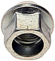 611-964.1 AutoGrade Series Lug Nut - Silver, Carbon Steel, Bulge, M12-1.50 Direct Fit, Sold individually