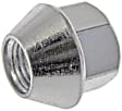 611-979.1 AutoGrade Series Lug Nut - Clear, Steel, Acorn, M14-1.50 Direct Fit, Sold Individually