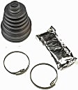 614-001 OE Solutions Series CV Boot - Black, Direct Fit, Sold Individually