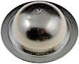 618-101 AutoGrade Series Dust Cap - Silver, Direct Fit, Set of 5