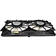 620-031 OE Replacement Radiator Fan, Dual fan, OE Solutions Series