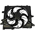 620-137 OE Replacement Radiator Fan, Single fan, OE Solutions Series