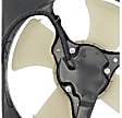 620-224 OE Solutions Series A/C Condenser Fan 4 Cyl., 2.2L Engine Single fan 