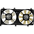 620-361 OE Solutions Series Radiator Fan 4 Cyl., 2.4L Engine Dual fan 