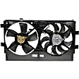 620-368 OE Solutions Series Radiator Fan 4 Cyl., 2.0L Engine Dual fan 