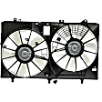 2013 Toyota Sienna - Radiator Fan 6 Cyl 3.5L, without Trailer Tow Package, Dual fan, OE Solutions Series