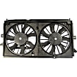 620-613 OE Replacement Radiator Fan, Dual fan, OE Solutions Series