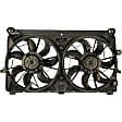 620-654 OE Replacement Radiator Fan, Dual fan, OE Solutions Series