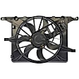 620-953 OE Solutions Series Radiator Fan 4 Cyl., 2.4L Engine Single fan 