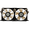 2010 Cadillac DTS - Radiator Fan 8 Cyl 4.6L, Except Commercial Vehicles, Dual fan, OE Solutions Series