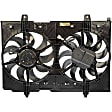 621-161 OE Solutions Series Radiator Fan 4 Cyl., 2.5L Engine Dual fan 