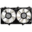 621-388 OE Solutions Series Radiator Fan 4 Cyl., 2.4L Engine Dual fan 