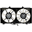 2011 Toyota Camry - Radiator Fan 4 Cyl 2.5L, With Trailer Tow Package; With Air Conditioning, Dual fan, OE Solutions Series